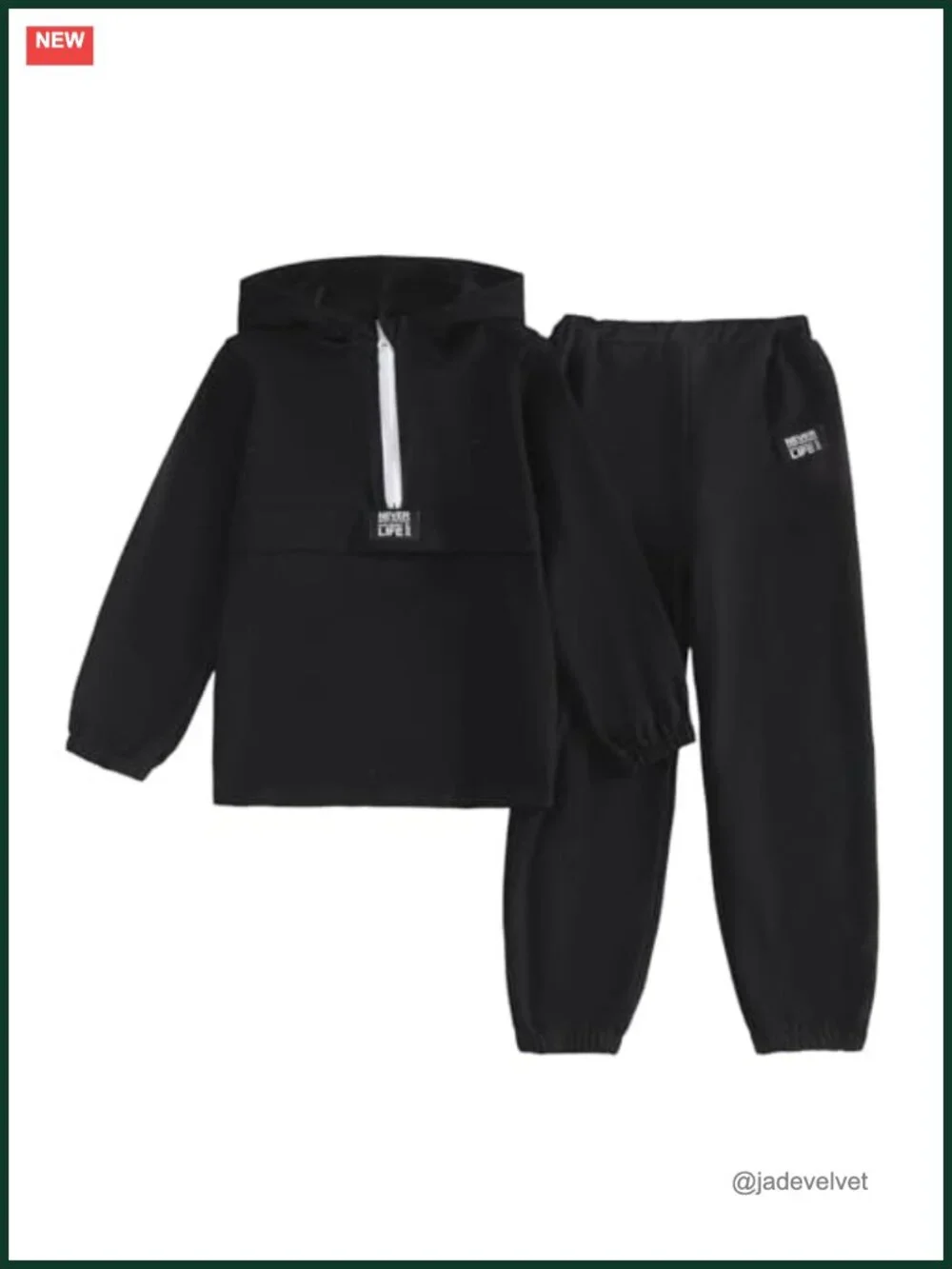 Kids Boys 2-Piece Hoodie and Pant Outfit Fall Set